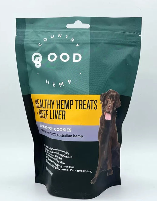 Hemp Liver Dog Treats 300gms
